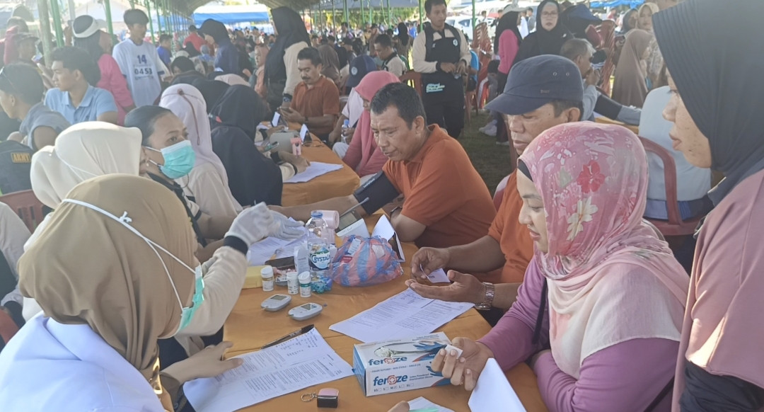(01/05/2026) CKG di Dampelas Jangkau 185 Warga, Perkuat Deteksi Dini PTM